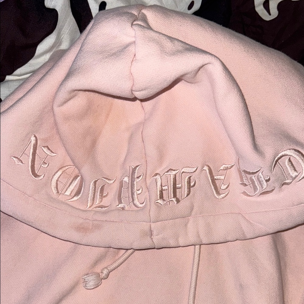 Champion Soft Pink Reverse Weave Hoodie